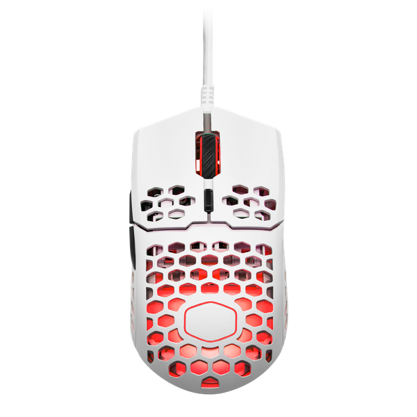 Chuột Chơi Game Có Dây CoolerMaster MM711 RGB White Glossy