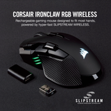 Chuột Chơi Game Không Dây - Corsair Iron Claw RGB Wireless