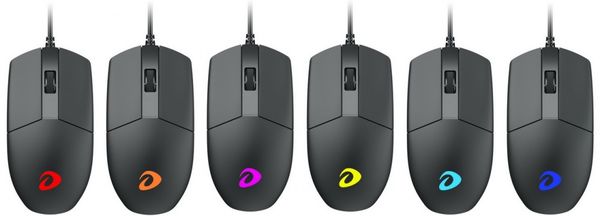 Chuột Văn Phòng Có Dây - Dareu LM103s Black