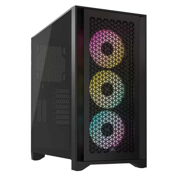 Vỏ Case Máy Tính - Corsair 4000D RGB Airflow - Black - True White