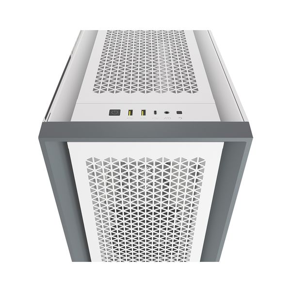 Vỏ Case Máy Tính - Corsair 5000D Airflow TG White