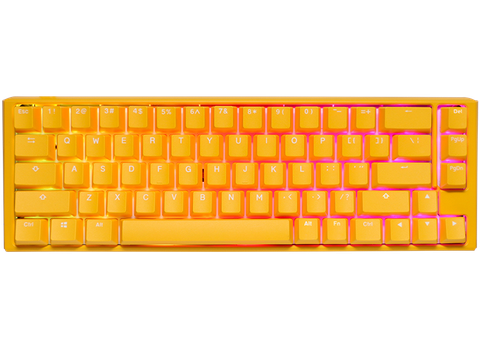 Bàn Phím Cơ Có Dây - Ducky One 3 Yellow - SF | Silver - Clear - Red - Blue