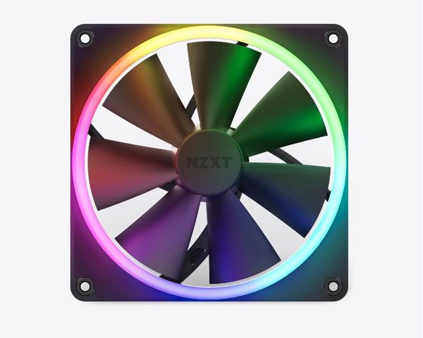 Fan Máy Tính - NZXT F120 RGB - White - Black