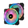 Bộ Fan Corsair LL140 RGB 140mm Dual Light Loop + Lighting Node Pro ( 2 Fan )