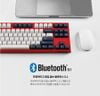 Bàn Phím Cơ Không Dây - Leopold FC750RBT PD White Blue Star | BT5.1| USB-C | Brown, Red Switch, Silent Red Switch