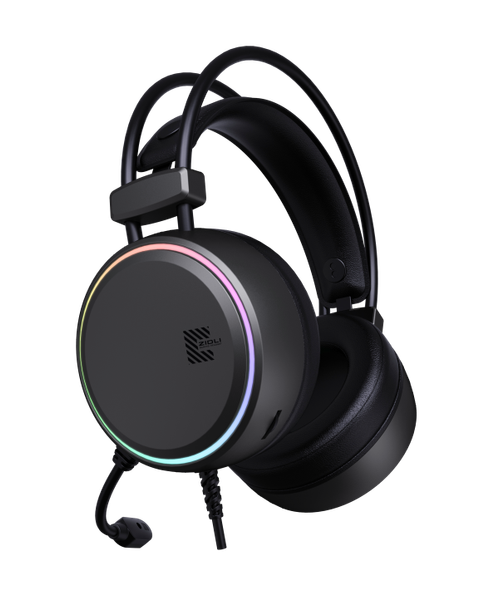 Tai Nghe Chơi Game Có Dây -  ZIDLI FCore FH11L - RGB - 7.1 - Black