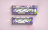 Bàn Phím Cơ Không Dây - FL-ESPORT FL680SAM Purple | Gateron Cap Switch