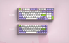 Bàn Phím Cơ Không Dây - FL-ESPORT FL680SAM Purple | Gateron Cap Switch