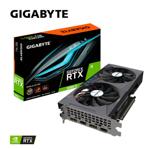 Card Màn Hình GIGABYTE GeForce RTX 3060 Ti EAGLE OC 8G