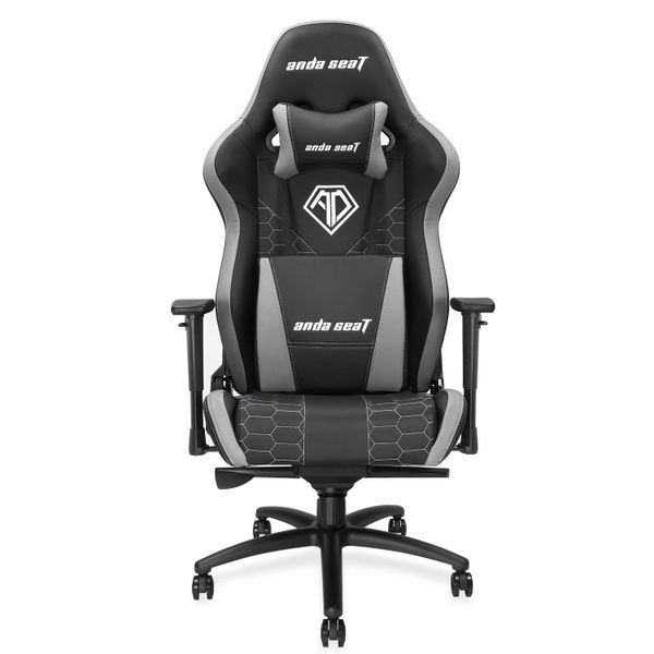 Ghế Chơi Game - Anda Seat Spirit King V2 - Black Grey