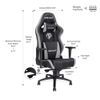 Ghế Chơi Game - Anda Seat Spirit King V2 - Black Grey