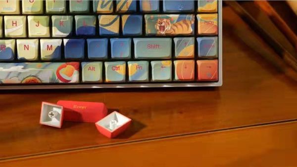 Bàn Phím Cơ Không Dây - Newmen GM680 Jungle Gateron G Pro | 2.4Ghz| BT5.0| USB-C