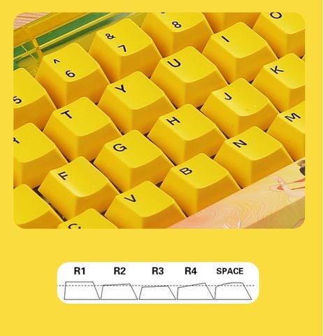 Bàn Phím Cơ Không Dây - Newmen GM780 SUN Gasket | 2.4Ghz| BT5.0 | USB-C