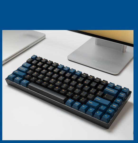 Bàn Phím Cơ Không Dây - Newmen GM840 Pro | Hạc Vũ Ánh Trăng| 2.4Ghz| BT5.0| USB-C