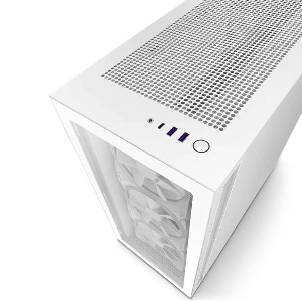 Vỏ Case Máy Tính - NZXT H7 Elite - White