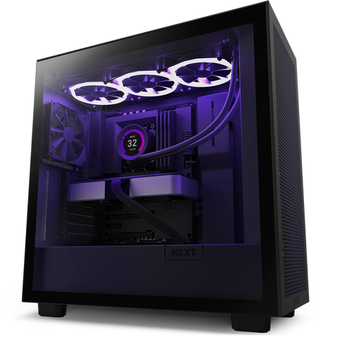 Vỏ Case Máy Tính - NZXT H7 Flow - Black