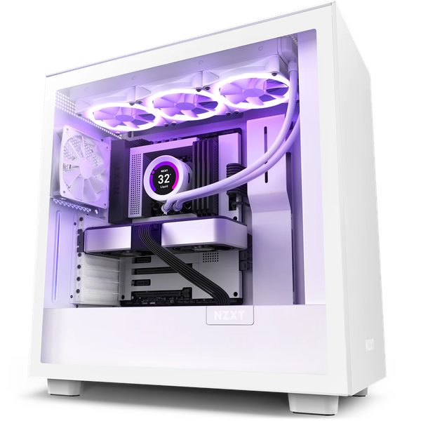 Vỏ Case Máy Tính - NZXT H7 - White