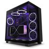 Vỏ Case Máy Tính - NZXT H9 Elite - Black - White