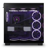 Vỏ Case Máy Tính - NZXT H9 Flow - Black - White