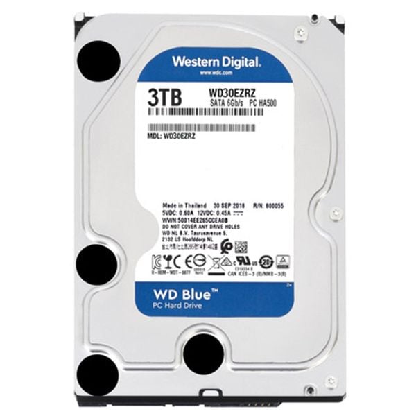 Ổ Cứng WD HDD 3TB Blue 5400rpm