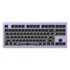 Kit Bàn Phím Cơ - MonsGeek M3 QMK (Full Nhôm – Mạch xuôi – QMK / VIA – PCB Stab) - Black - Purple - Silver