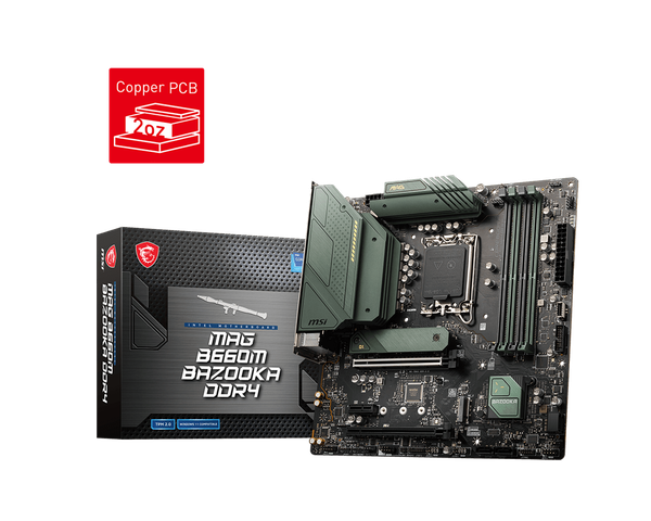 Mainboard MSI MAG B660M BAZOOKA DDR4