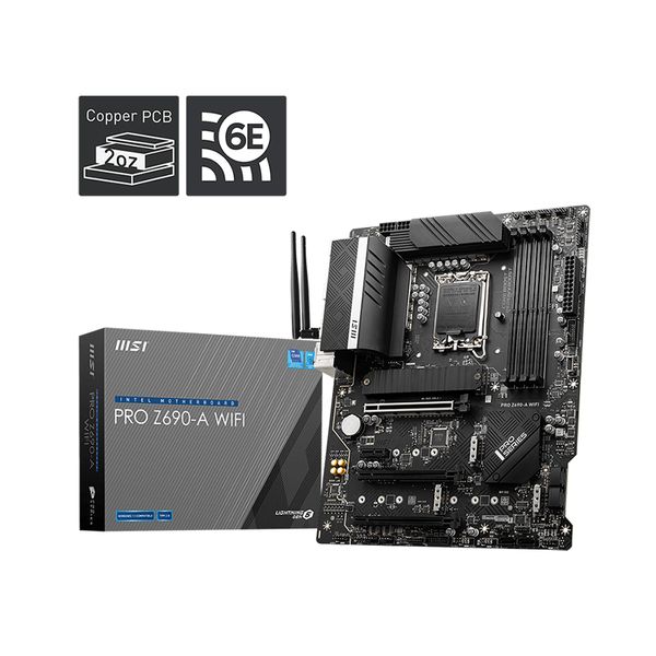 Bo Mạch Chủ - Mainboard MSI PRO Z690-A Wifi DDR5 - Alder Lake (Socket 1700)