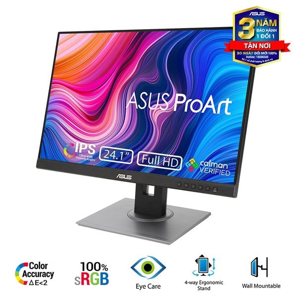 Màn hình máy tính Asus ProArt PA248QV (24inch / FHD / IPS / 75Hz) - Chuyên Đồ Họa