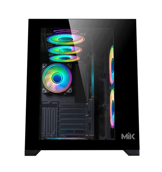 Vỏ Case Máy Tính -  MIK LV12 - Black
