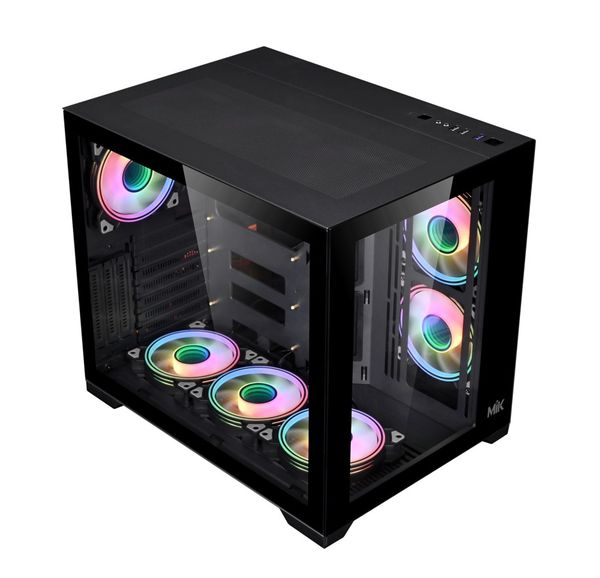 Vỏ Case Máy Tính -  MIK LV12 - Black