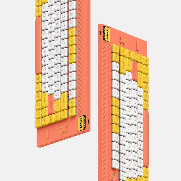 Bàn Phím Cơ Không Dây - Mikit CL80 LAVANDERRY - MARMALADE - 3 Mode - Wireless - Bluetooth - USB-C