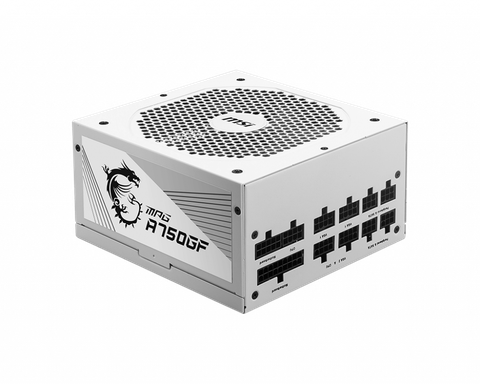Nguồn MSI MPG A750GF 750W 80 Plus Gold - White