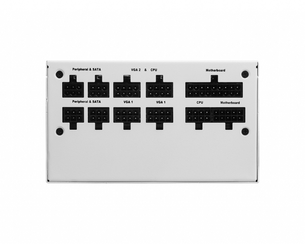 Nguồn MSI MPG A750GF 750W 80 Plus Gold - White