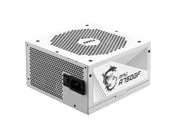 Nguồn MSI MPG A750GF 750W 80 Plus Gold - White