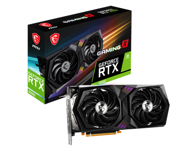 Card Màn Hình MSI GeForce RTX 3060 GAMING X 12G