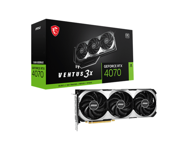 Card Màn Hình – VGA MSI RTX 4070 VENTUS 3X 12G