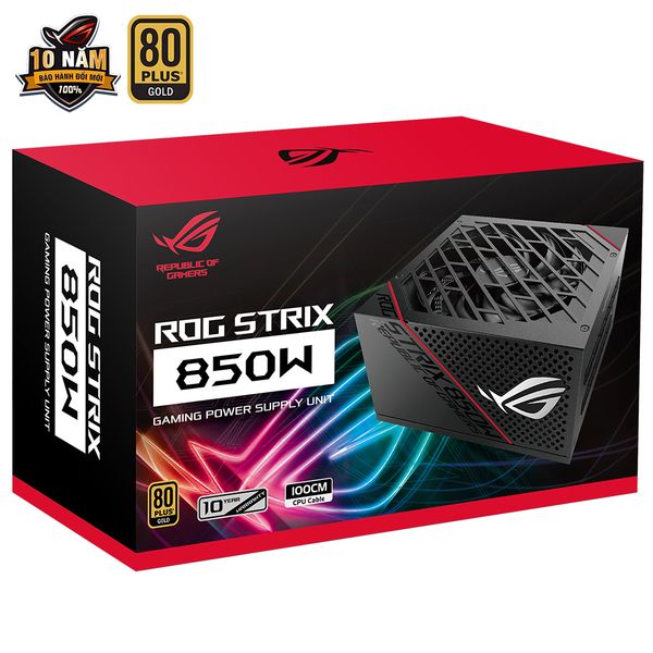 Nguồn Asus ROG Strix 850W - 80 Plus Gold