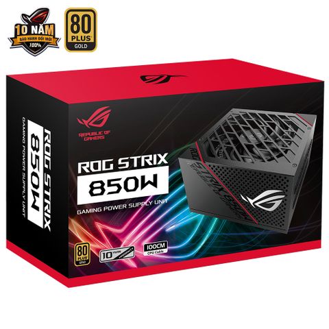 Nguồn Asus ROG Strix 850W - 80 Plus Gold