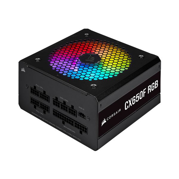 Nguồn Corsair CX650F 650W RGB ( 80 Plus Bronze ) - Black