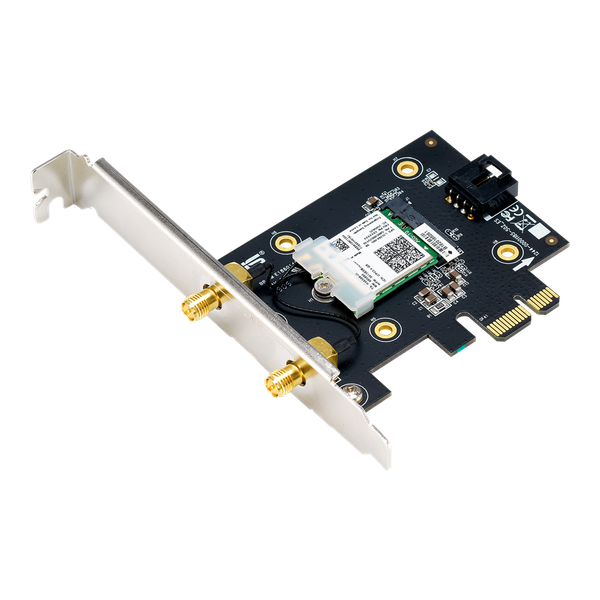 Card Mạng - ASUS PCE-AX3000 PCIe WiFi 6 - Chuẩn AX3000
