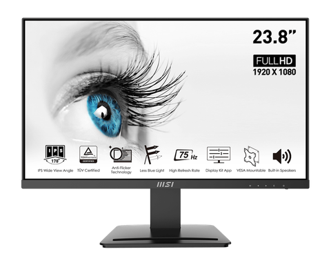 Màn Hình Máy Tính - MSI Pro MP243 / 24inch / IPS / 1080p / 75Hz