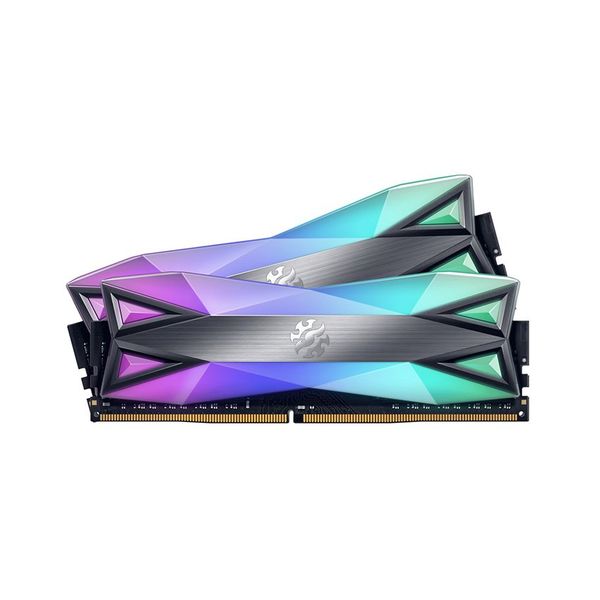 Ram Desktop Adata XPG Spectrix D60G RGB Grey 16GB (8x2) DDR4 4133Mhz