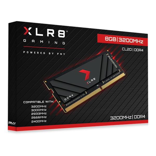 Ram Laptop DDR4 PNY XLR8 Gaming 3200Mhz - SODIMM - 8GB - 16GB