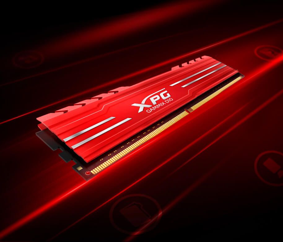 Ram Adata D10 XPG Gammix 2666Mhz 8GB DDR4 Gi i Ph p T i u D nh Cho 
