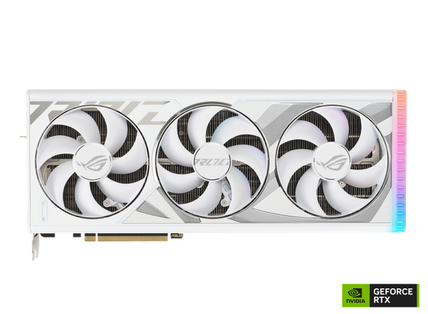 Card Màn Hình - VGA ASUS ROG Strix RTX 4090 OC White Edition 24GB GDDR6X