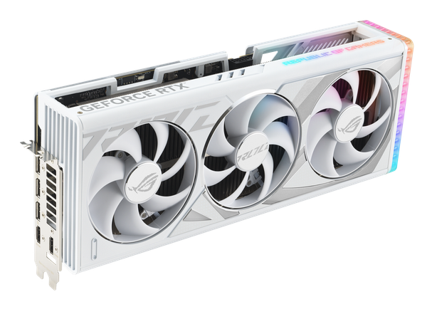 Card Màn Hình - VGA ASUS ROG Strix RTX 4090 OC White Edition 24GB GDDR6X
