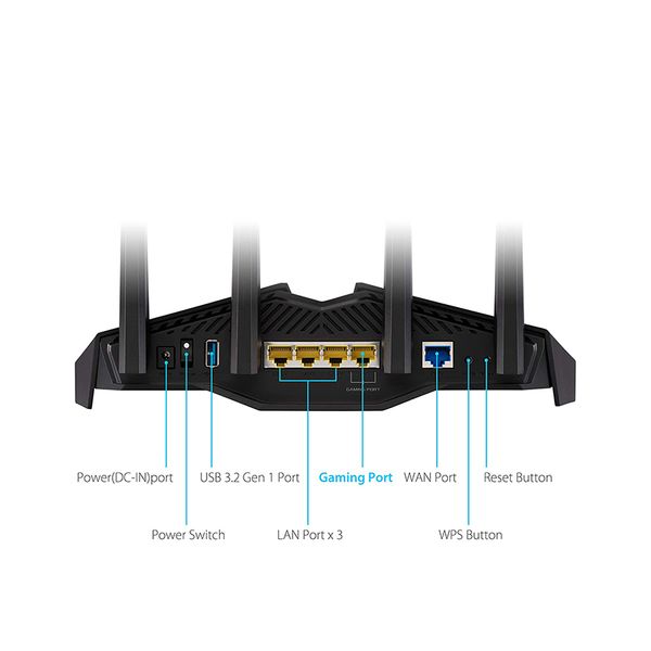 Router - Bộ Định Tuyến ASUS RT-AX82U AX5400 - Wifi 6