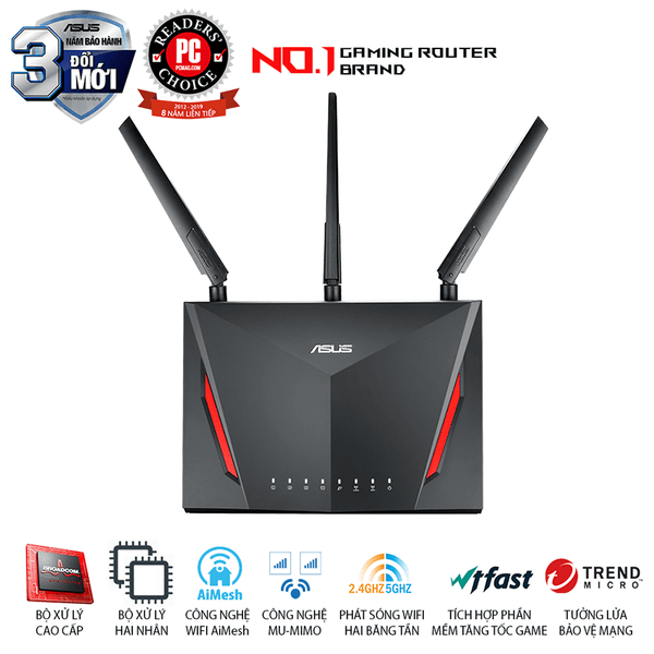 Router - Bộ Định Tuyến ASUS RT-AC86U