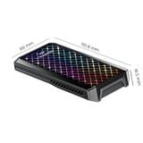 Ổ Cứng Di Động Adata ASE900 Led RGB - Black | 512GB | 1TB