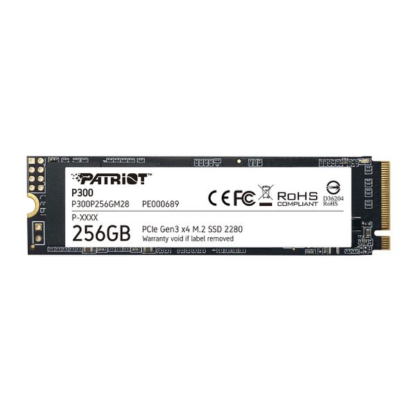 SSD PATRIOT P300 M.2 2280 PCIE GEN 3 ×4 256GB
